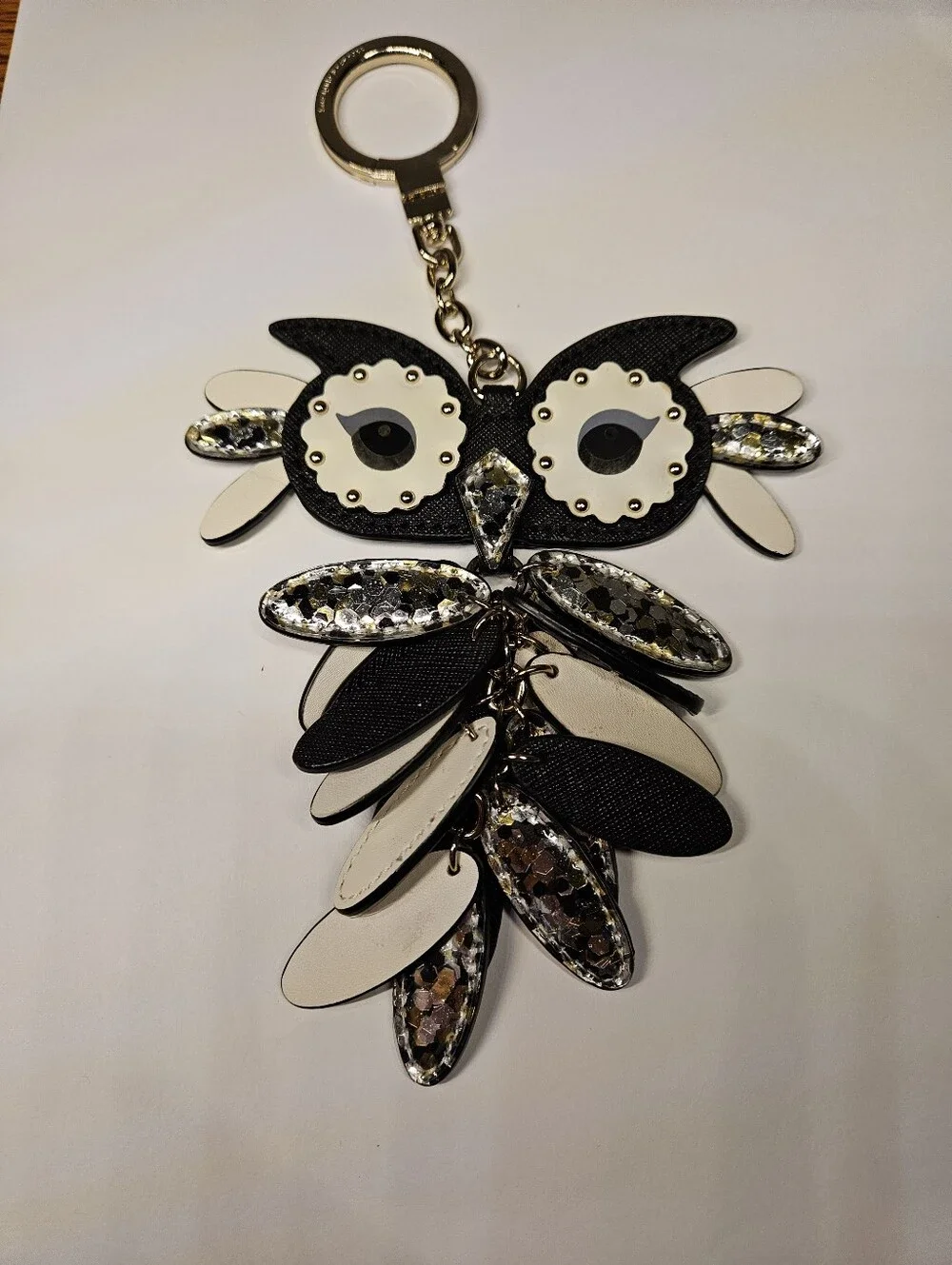 Kate Spade Dangle Owl Keyfob Charm - Picture 2 of 9